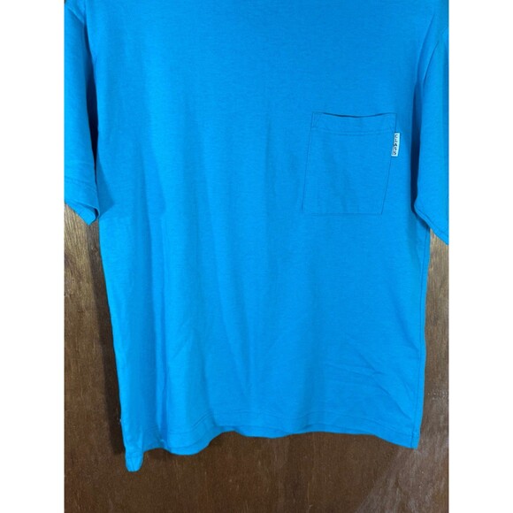Vintage Classic II Blank Pocket Tee Shirt Blue Men’s Medium M USA - Picture 3 of 9